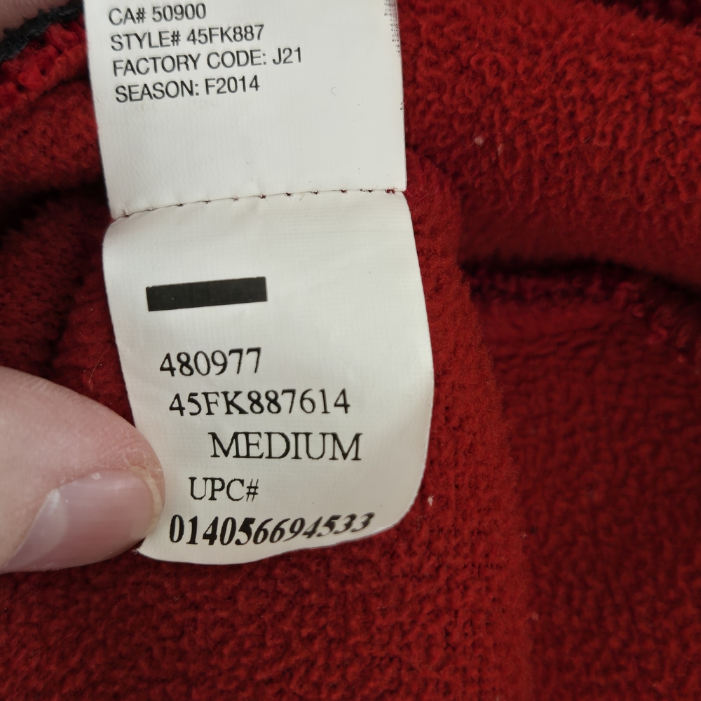 Izod Men's Red Zip Up Sweater - Picture 13 of 13